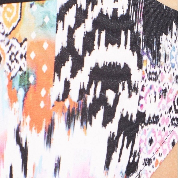 NWT Seafolly [ 8 US ] Beach Gypsy‎ Split Band Hipster Bikini Bottoms - Picture 5 of 10